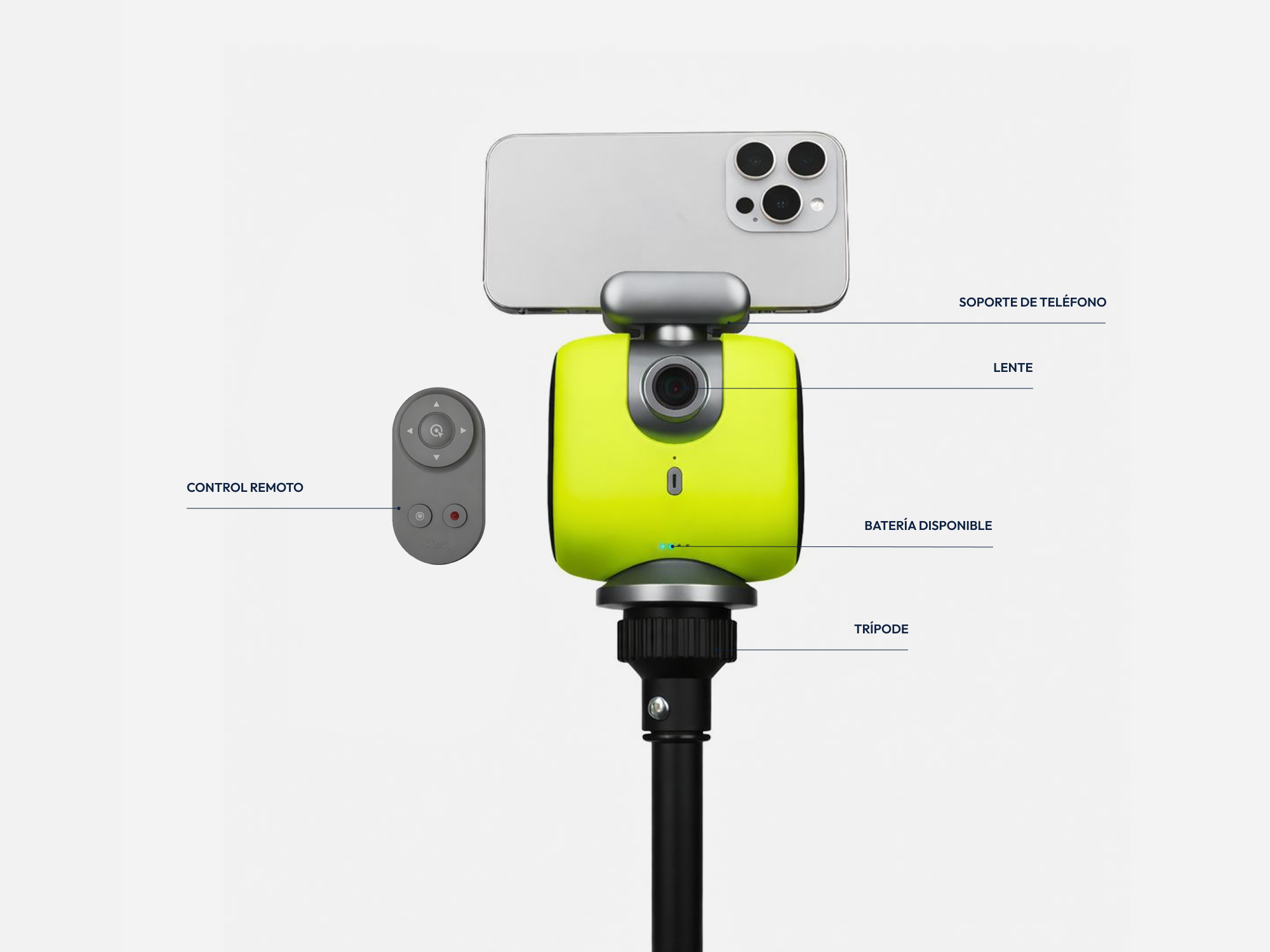 Cámara con IA + Trípode de Regalo