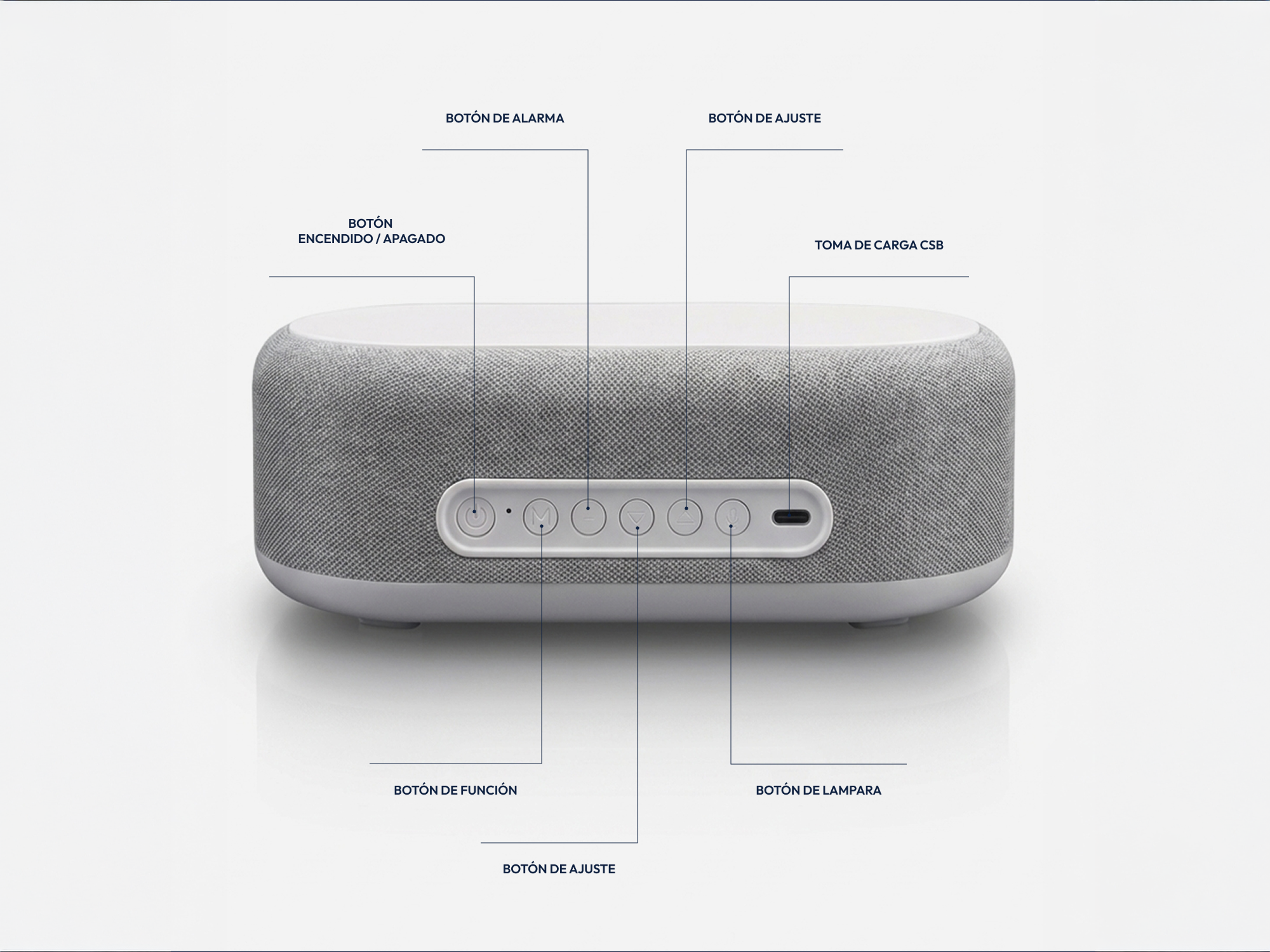 Reloj Despertador 4 en 1