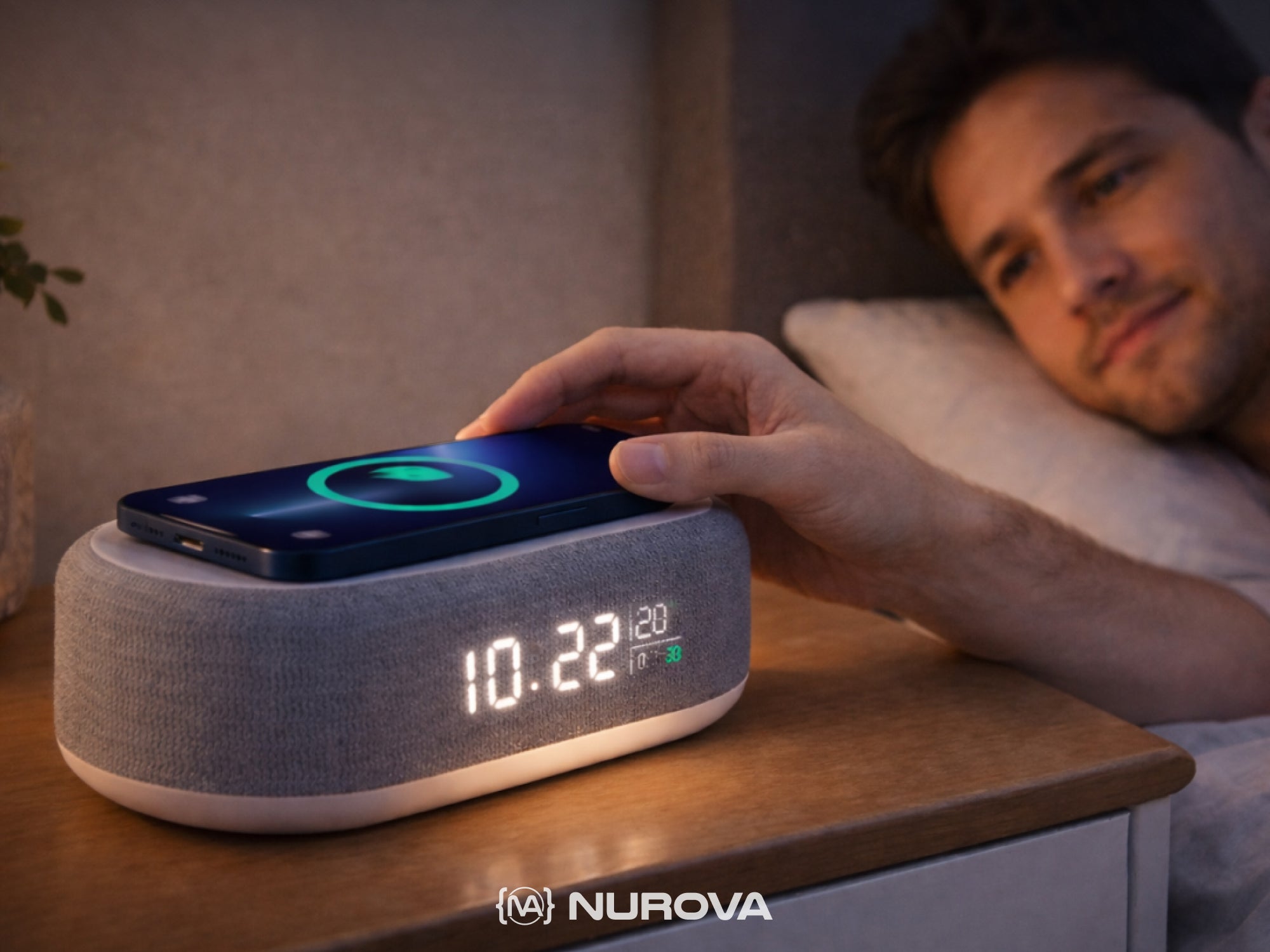 Reloj Despertador 4 en 1